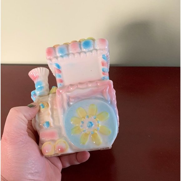 Retro train planter - nursery planter - pencil holder - Japan 5680​ - Picture 5 of 10